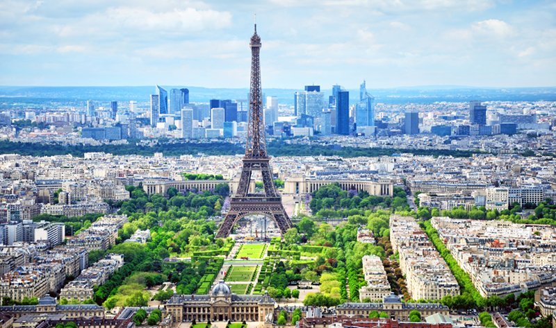 Cityscape Of Paris