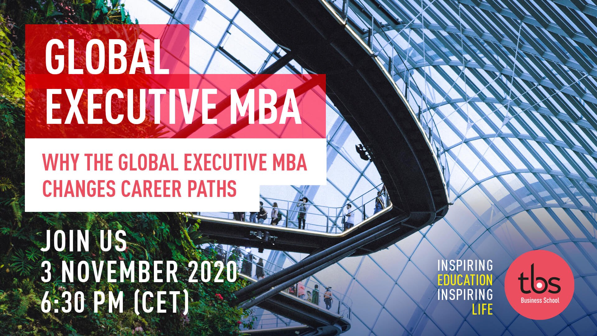 Online Global Executive MBA Forum | TBS Business School